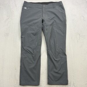 Kuhl Pants Mens 38x30 Gray Silencer Ripstop Outdoor Mountain Hiking Gusseted
